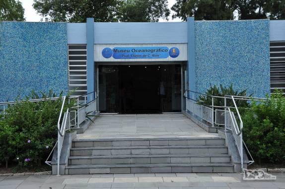 Visita ao Museu Oceanográfico em Rio Grande, no sul do Rio Grande do Sul